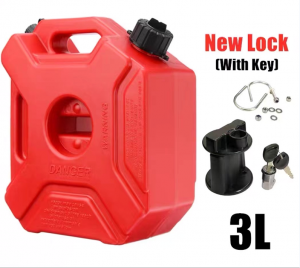 3L FUEL TANK Container Off Road ATV Bike Gas Water Diesel Oil Jerry Can DRIVE+ Spout
