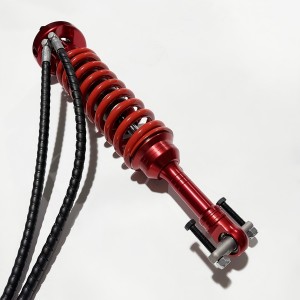 FORD F-150 3.5TT Double hose SHOX factory high performance offroad/4×4 racing shocks/shox 2.5 inch lift, compression +rebound adjustable, with remote reservoir