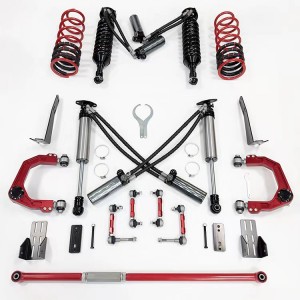 GWM TANK 300 Double hose SHOX factory high performance offroad/4×4 racing shocks/shox 2.5 inch lift, compression +rebound adjustable, with remote reservoir