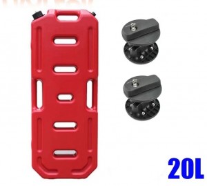 20L Plastic Fuel Oil Diesel Gasoline Tank Pourer Jerry Can