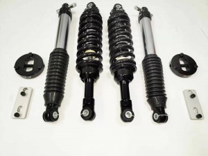 2.5 SHOX Factory Greatwall GWM POER CANNON عالي الأداء للطرق الوعرة / 4 × 4 / صدمات برية / سباق / شوكس أحادي الأنبوب 2 بوصة رفع، ارتداد قابل للتعديل