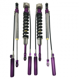 TOYOTA TACOMA,2.5/3.0 SHOX factory racing shocks 2.5 inches lift for TOYOTA TACOMA hard and soft adjustable with subtank