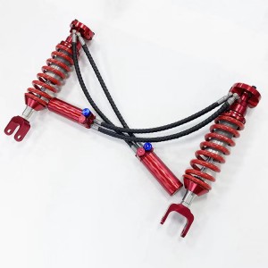 BAIC BJ40plus/BJ40C,Double hose SHOX factory high performance offroad/4×4 racing shocks/shox 2.5 inch lift for BAIC BJ40plus/BJ40C, compression +rebound adjustable, with remote reservoir