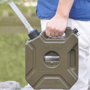 5L Fuel Tank Motorcycle Car Jerrycan Gas Can Gasoline Oil Container Fuel-jugs  With Lock & Key