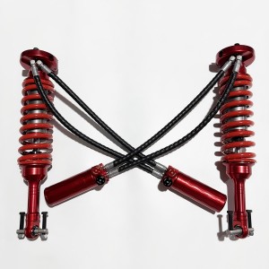 FORD F-150 3.5TT Double hose SHOX factory high performance offroad/4×4 racing shocks/shox 2.5 inch lift, compression +rebound adjustable, with remote reservoir