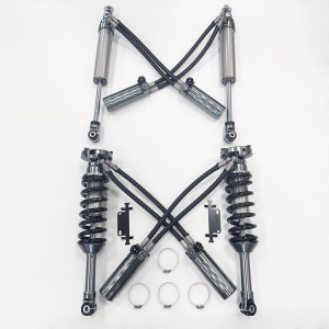 MITSUBISHI PAJERO V73/V93/V97 ,Double hose SHOX MITSUBISHI PAJERO V73/V93/V97 factory high performance offroad/4x4racing shocks/shox 2.5 inch lift compression +rebound adjustable with remote reservoir