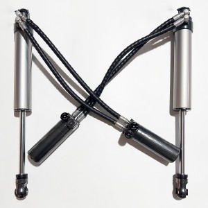 DODGE RAM 1500 Double hose SHOX factory high performance offroad/4×4 racing shocks/shox 2.5 inch lift, compression +rebound adjustable, with remote reservoir