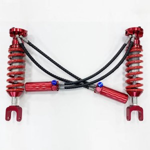 BAIC BJ40plus/BJ40C,Double hose SHOX factory high performance offroad/4×4 racing shocks/shox 2.5 inch lift for BAIC BJ40plus/BJ40C, compression +rebound adjustable, with remote reservoir