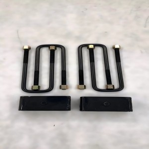 Toyota Tacoma/Tundra 2WD 4WD  1995-2024  2 Inch Rear Lift Block  , 2” Rear Leveling Lift Kits with Extra Long Extended Square U-Bolts