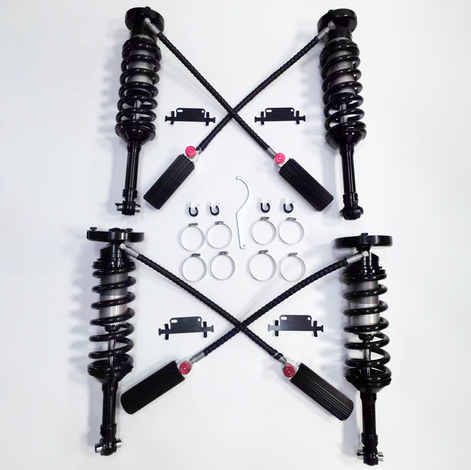 LANDROVER Discovery 3/LR3 2.5 SHOX factory high performance offroad/4×4/overland/racing shocks/nitrogen shox with subtank remote reservoir 2.5 inches lift kits