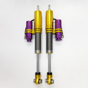 TESLA MODEL Y,2.0 SHOX factory high performance racing Nitrogen Mono tube shocks 2 inch lift for TESLA MODEL Y, with remote reservoir one way/two-way adjustable