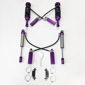 ISUZU D-MAX High-low speed 3-way adjustable shock absobers triple-adjustable 2.5 SHOX factory high performance offroad/4×4/overland/racing shocks/shox 2 inches lift  hard and soft adjustable, ...