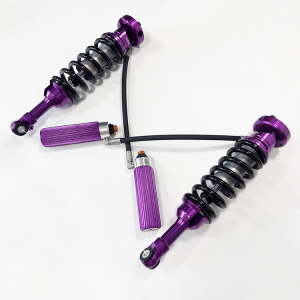 ISUZU D-MAX High-low speed 3-way adjustable shock absobers triple-adjustable 2.5 SHOX factory high performance offroad/4×4/overland/racing shocks/shox 2 inches lift  hard and soft adjustable, with remote reservoir/subtank
