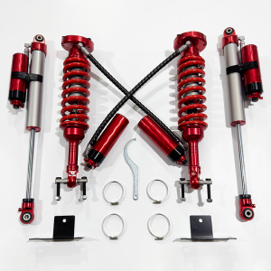 Ford F150 High-low speed 3-way adjustable shock absobers triple-adjustable 2.5 SHOX factory high performance offroad/4×4/overland/racing shocks/shox 2 inches lift  hard and soft adjustable, wi...