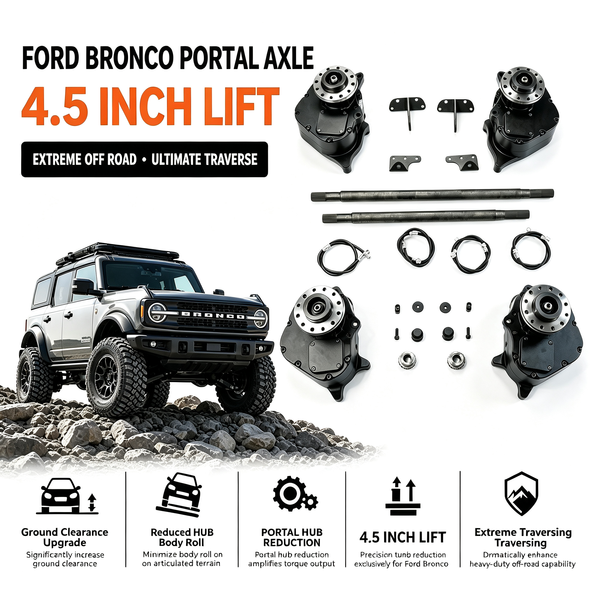 Portal Axle Buying Guide: Gear Ratio, Lift Height & Bolt Pattern Explained