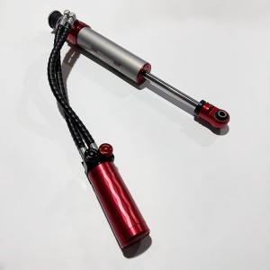 FORD F-450 Super Duty 2-way adjust Double hose SHOX factory high performance offroad/4×4 racing shocks/shox 2.5 inch lift  compression +rebound adjustable, with remote reservoir