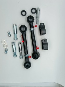 Jeep Wranger TJ JKS Offroad 4×4/overland Suspension Swaybar Front & Rear Stabilizer Adjustable Extended End Link Lift Kit 2″-4.5” Lift