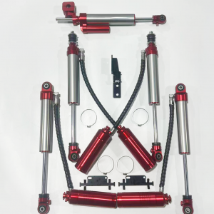 Suzuki Samurai SJ413 1984-1998  High-low speed 3-way adjustable shock absobers triple-adjustable 2.0 SHOX factory high performance offroad/4×4/overland/racing shocks/shox 2 inches lift  hard and soft adjustable, with remote reservoir/subtank