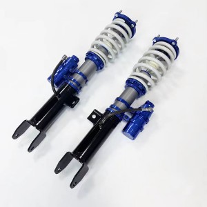TESLA MODEL 3,2.0 SHOX factory high performance racing Nitrogen Mono tube shocks for TESLA MODEL 3, one way/two-way adjustable