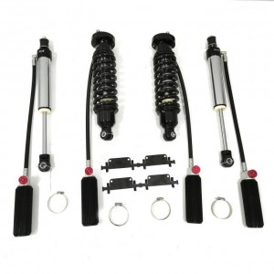 TOYOTA LANDCRUISER PRADO 95, 2.5/3.0 SHOX factory 4×4 racing shocks 2.5 inches lift for TOYOTA LANDCRUISER PRADO 95, hard and soft adjustable, with subtank