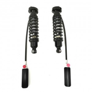 TOYOTA LANDCRUISER PRADO 95, 2.5/3.0 SHOX factory 4×4 racing shocks 2.5 inches lift for TOYOTA LANDCRUISER PRADO 95, hard and soft adjustable, with subtank