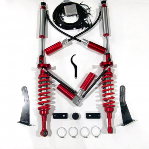 Toyota 4-Runner CDC Nitrogen shocks Electronic control 2.5 SHOX factory high performance offroad/4×4/racing shocks 2 inches lift, hard and soft adjustable, with remote reservoir/subtank