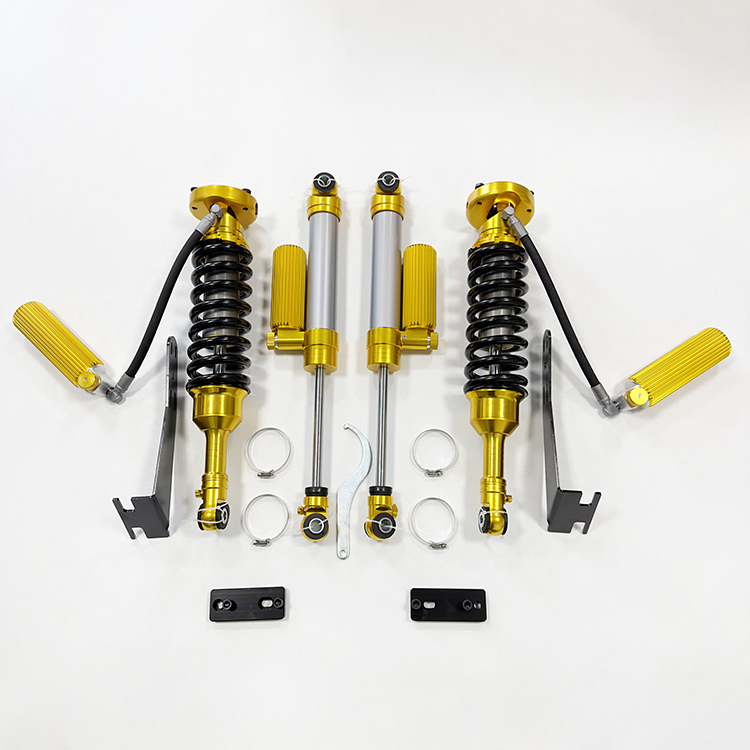 Toyota Hilux Revo 3 inch lift Nitrogen shock absorbers compression and rebound adjust