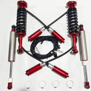 Toyota Land Cruiser 300 series J300 LC300 2022+ CDC Nitrogen shocks Electronic control 2.5 SHOX factory high performance offroad/4×4/racing shocks 2 inches lift, hard and soft adjustable, with...