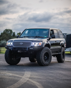 Toyota LandCruiser LC100 Series 4700 HDJ100 UZJ100 Portal Axle Portal Gear Lifts Portal Hubs Drop Axle Gear Reduction Hubs 4.5 inch lift high performance offroad/4×4/overland/racing suspension