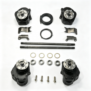 Toyota LandCruiser 300 Series all new LC300 2022+ Portal Axle Portal Gear Lifts Portal Hubs Drop Axle Gear Reduction Hubs 4.5 inch lift high performance offroad/4×4/overland/racing suspension