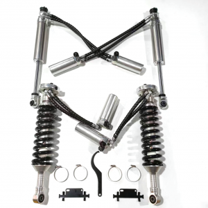 TOYOTA LANDCRUISER PRADO 150/LC150 Double hose SHOX factory high performance offroad/4×4 racing shocks/shox 4.5 inch lift, compression +rebound adjustable, with remote reservoir
