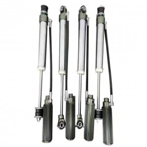 TOYOTA LANDCRUISER70 71 73 76, 2.25/2.5 SHOX factory high performance 4×4 racing shocks 2/4 inches lift for TOYOTA LANDCRUISER70 71 73 76, with remote reservoir