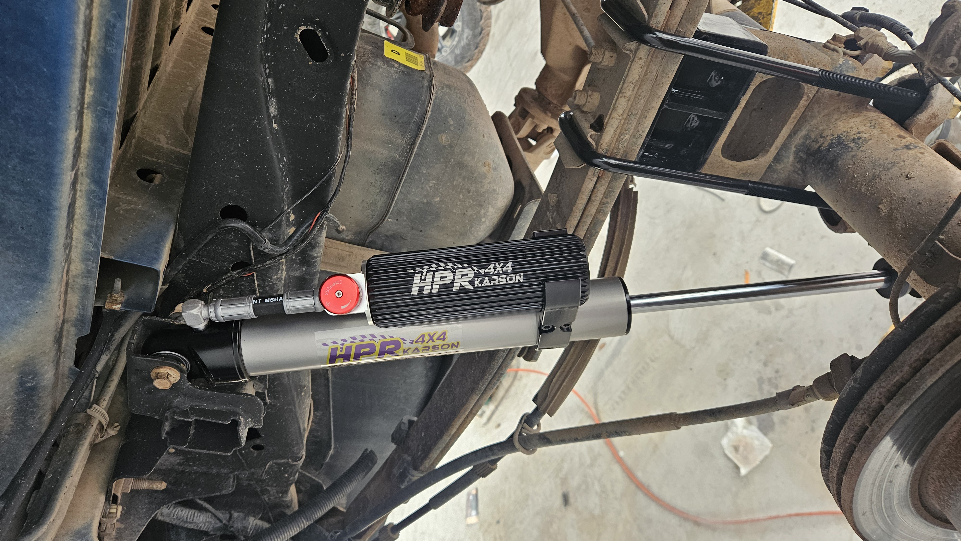 How to install Ford F-150 3.5tt  Nitrogen shocks front coilovers ?